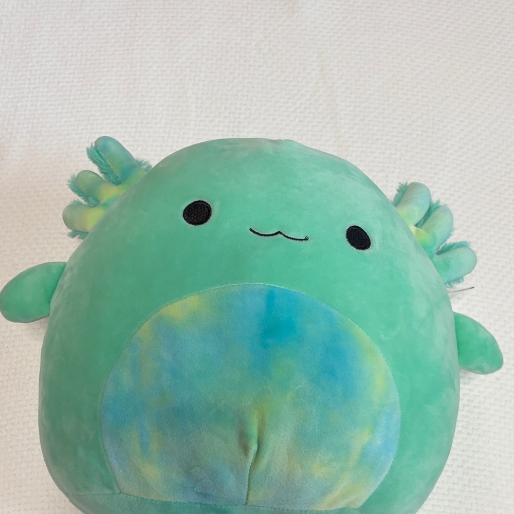 Squishmallows Green and Blue Stuffed Animal
